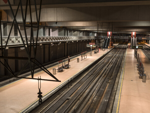 Atocha train station,
Madrid, Spain