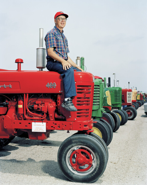 Jerald Eilderts,
Farmer, Participant at the three days Great Iowa Tractor Ride, Sigourney, Iowa
