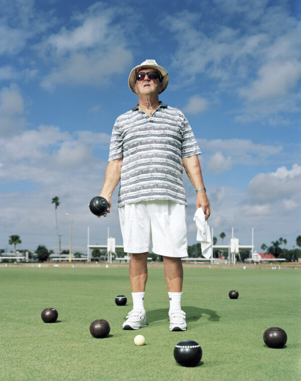 Ronald Wilhelm,
President of the Lawn Bowling Club, Sun City, Florida