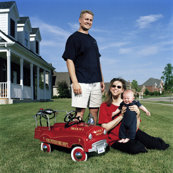 Mike, Joellyn and Joseph Musial,
Suburban Family, Saint Charles, Illinois