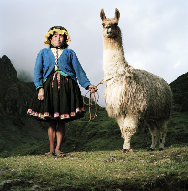 Juliana Pacco Pacco,
Lama Herder,
Paru Paru, Peru