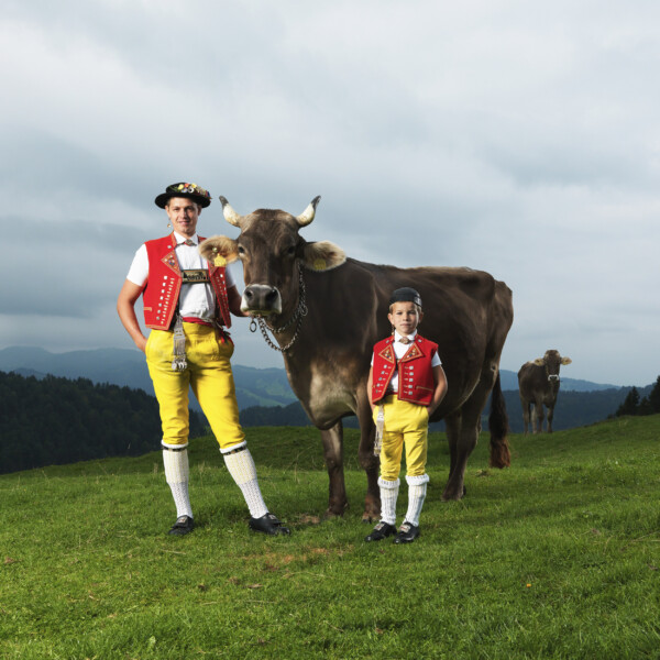 Werner Meier and Ueli,
Farmer,
Älpi, Urnäsch, Appenzell Ausserhoden