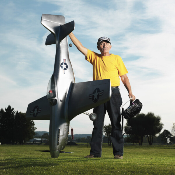 Stanley McMasters,
Model airplane pilot,
Frauenfeld, Thurgau