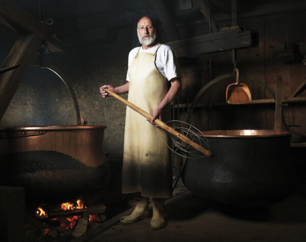 François Fracheboud,
Alpine cheesemaker,
Moléson, Fribourg