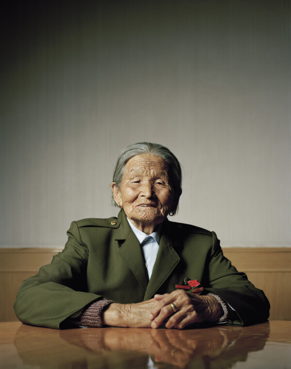 Liu Tianyou (91),
Oldest living participant of the “Long March”,
Yan'an, Shaanxi