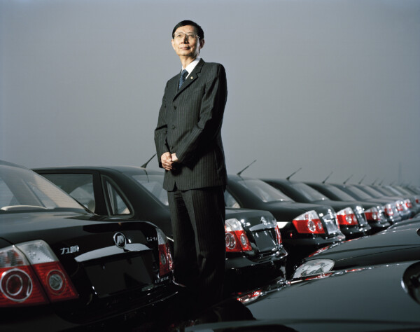 Yin Mingshan,
President and founder of Lifan Holdings, Car and Bike Factory,
Chongqing