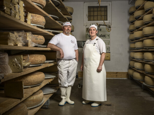Bernhard and Marlies Meier, Hüpfboden, Emmental