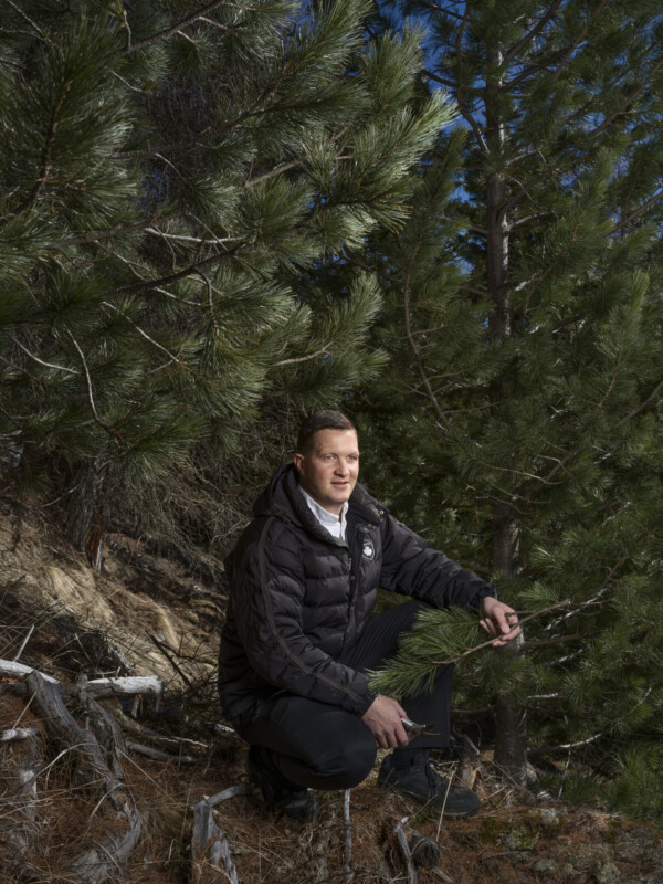 Dario Cadonau in Brail, Engadin