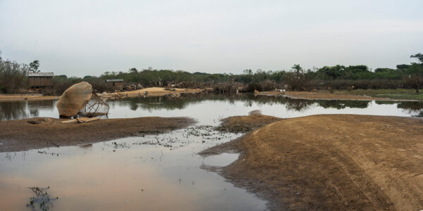 An area on the Ilha da Pintada, destroyed by the big flood in May 2024.
Porto Alegre, Brazil
