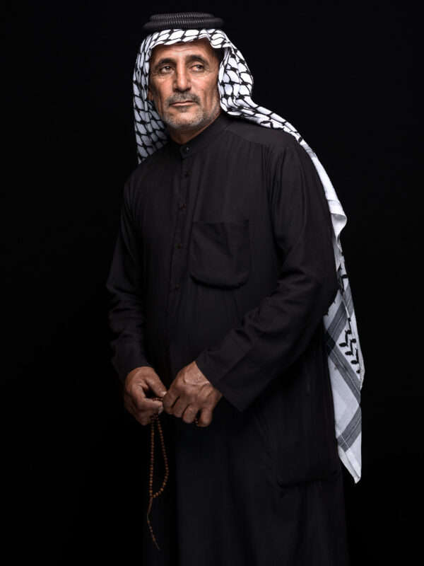 Mohsen Jasim Wawee, 
Waterbuffalo Farmer, 
Al-Shafi Marshes, Basrah, Iraq